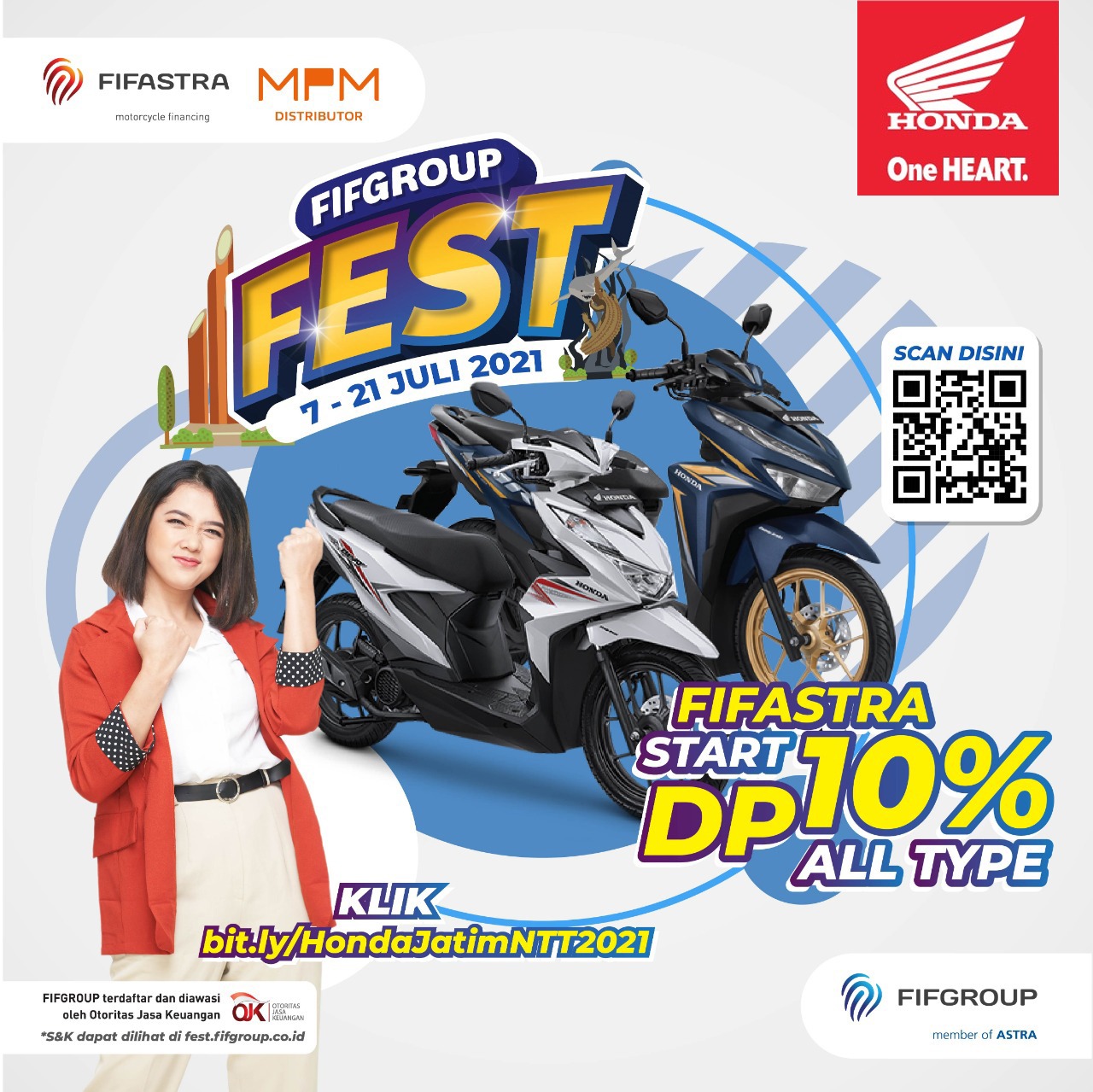 PAMERAN VIRTUAL HONDA FIFEST JUNI 2021 MPM x FIF